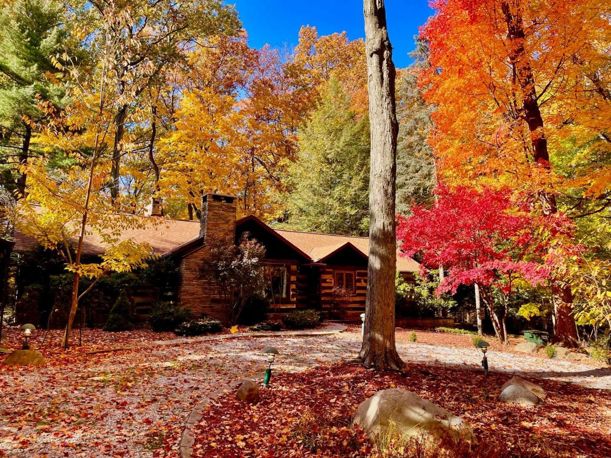 Log Cabin - Natures Oasis - Fire Pit & Gazebo 클리블랜드 외부 사진